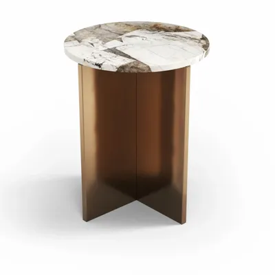 Autres tables  - Ocel - Autres tables - Quartzite Patagonia - 45X45X55 cm - STONE VALLEY