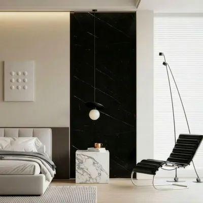 Lawn tables - Gema - Other tables - Calacatta Oro marble - 45X45X43 cm - STONE VALLEY