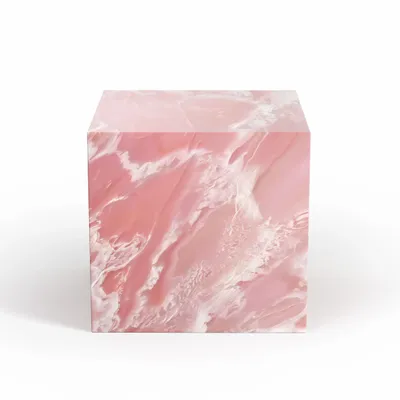 Night tables - Gema - Other tables - Onyx Rose - 45X45X43 cm - STONE VALLEY