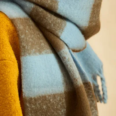 Foulards et écharpes - Scarf Oslo Brown - CALMA HOUSE