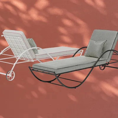 Deck chairs - Sun Lounger • Mimosa - COURANT SAUVAGE