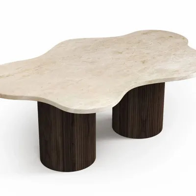Coffee tables - Nunoca - Coffee Tables - Crema Marble - 130X80X40 cm - STONE VALLEY