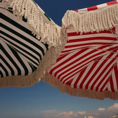 Sunshades - Fringed Parasol • Pablo - COURANT SAUVAGE