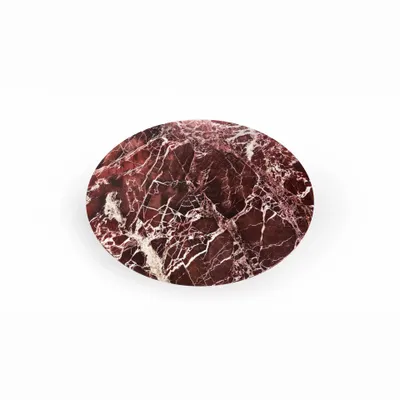Tables pour hôtels - Tables à manger - 180X180X75 cm - Ocel - Marbre Rosso Levano - STONE VALLEY