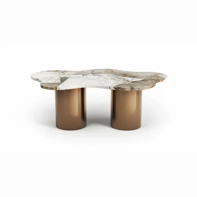 Coffee tables - Nunoca - Coffee tables - Quartzite Patagonia - 110X70X40 cm - STONE VALLEY