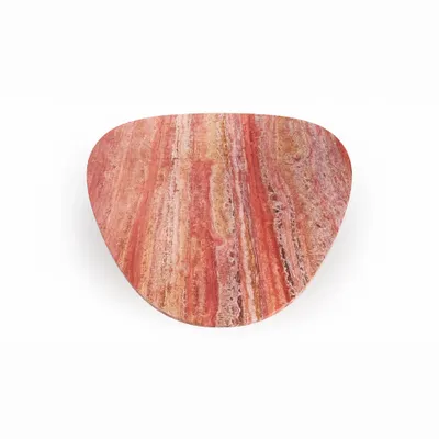 Lawn tables - Rivage - Coffee Tables - Red Travertine - 80X80X40 cm - STONE VALLEY