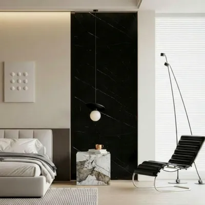 Tables de jardin - Gema - Autres tables - Quartzite Patagonia - 45X45X43 cm - STONE VALLEY