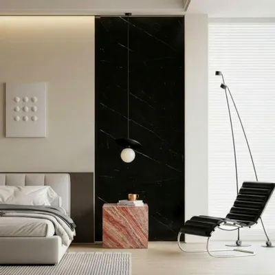 Tables de jardin - Gema - Autres tables - Travertin Rouge - 45X45X43 cm - STONE VALLEY