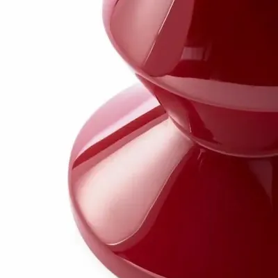 Tabourets - Tabouret Zig Zag ruby red - POLSPOTTEN