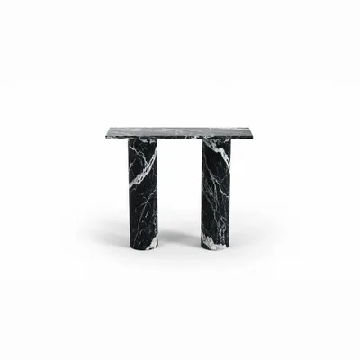 Console table - Mini Shade - Console Table - Nero Maquina Marble - 100X30X85 cm - STONE VALLEY