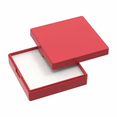 Cadeaux - Écrin vide-poche en plastique recyclé rouge, grand modèle - LAVAL 1878