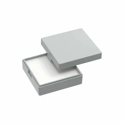 Cadeaux - Écrin vide-poche en plastique recyclé gris, moyen modèle - LAVAL 1878