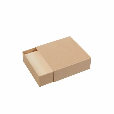 Cadeaux - Écrin vide-poche à tiroir, carton kraft naturel - LAVAL 1878