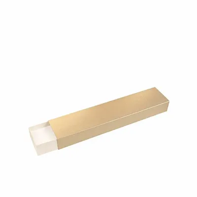 Cadeaux - Écrin bracelet à tiroir carton irisé doré et couleur crème - LAVAL 1878