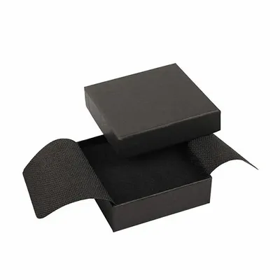 Gifts - Matte black smooth cardboard storage box - LAVAL 1878