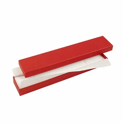 Gifts - Matte red smooth cardboard bracelet box - LAVAL 1878