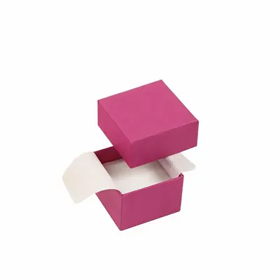 Cadeaux - Écrin bague carton lisse mat fuchsia - LAVAL 1878