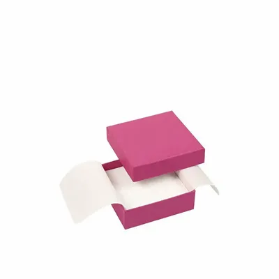 Gifts - Fuchsia matte smooth cardboard trinket tray - LAVAL 1878