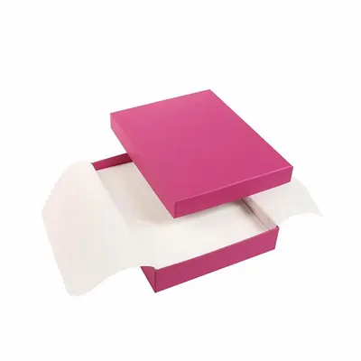 Cadeaux - Écrin collier carton lisse mat fuchsia - LAVAL 1878