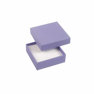 Cadeaux - Écrin vide-poche carton lisse mat lilas - LAVAL 1878