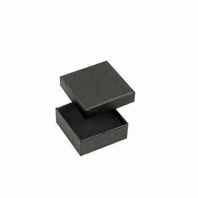Gifts - Black matte grained cardboard piercing case - LAVAL 1878