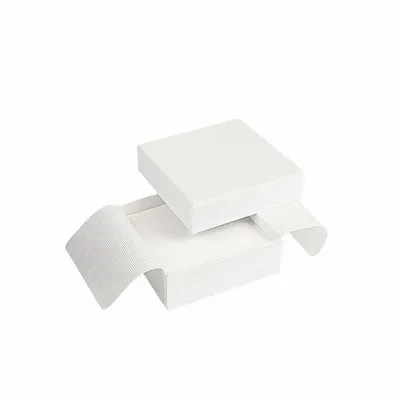 Cadeaux - Écrin vide-poche carton aspect grainé mat blanc - LAVAL 1878