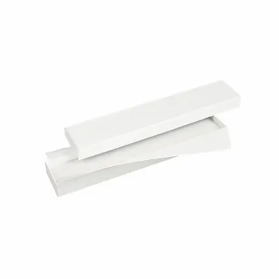 Cadeaux - Écrin bracelet carton aspect grainé mat blanc - LAVAL 1878