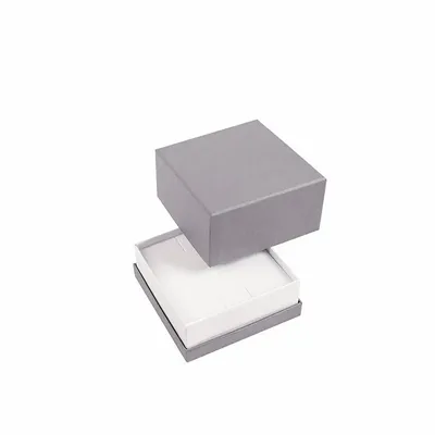 Cadeaux - Écrin montre carton mat gris à liseré blanc - LAVAL 1878