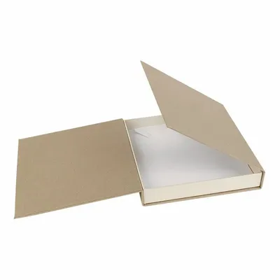 Gifts - Kraft/cream matte cardboard necklace box with magnetic closure - LAVAL 1878
