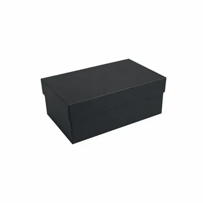 Cadeaux - Boîte carton noir aspect grainé 25 x 15 x H 10cm - LAVAL 1878