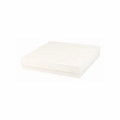 Cadeaux - Boîte carton lisse mat blanc 27 x 27 x 5cm - LAVAL 1878
