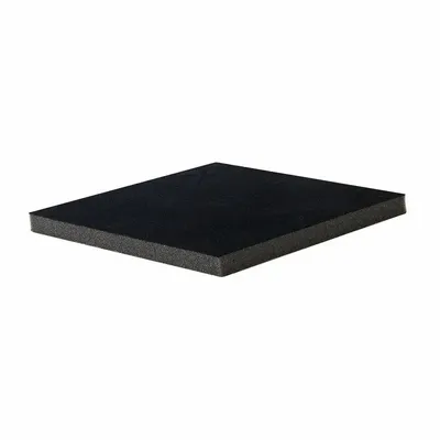 Cadeaux - Mousse synthétique noire pour boîtes carton 20 x 20 x H 1cm - LAVAL 1878