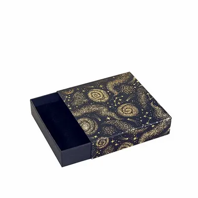 Cadeaux - Écrin bleu nuit, tiroir - Constellations dorure à chaud dorée - LAVAL 1878