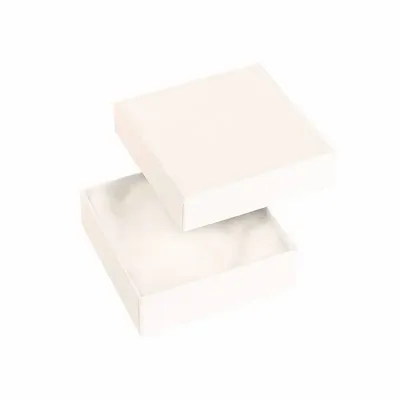 Gifts - Eco-friendly white cardboard storage box with cotton lining - LAVAL 1878
