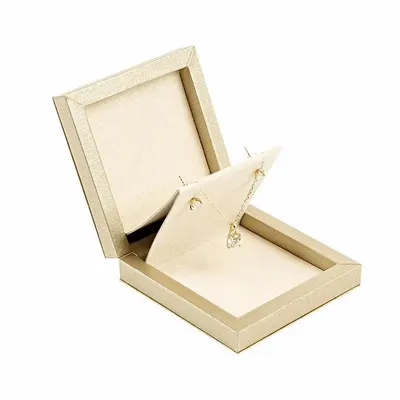 Gifts - Box containing a textured matte gold-plated earring/pendant with a magnetic closure - LAVAL 1878