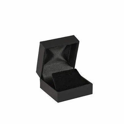 Gifts - Black matte smooth coated earring case - LAVAL 1878