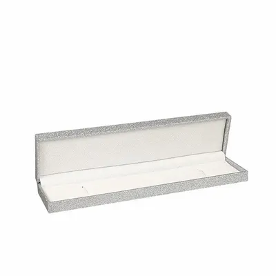 Gifts - Silver-colored glittery covered bracelet case - LAVAL 1878