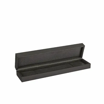 Gifts - Bracelet case with smooth, rubberized finish, black - LAVAL 1878