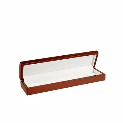 Gifts - Watch/bracelet case in glossy varnished beech wood, light brown - LAVAL 1878