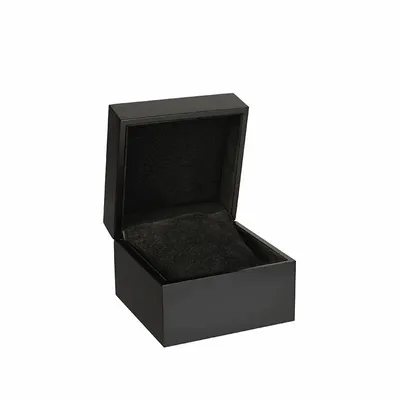 Gifts - Black satin-painted wooden watch case - LAVAL 1878