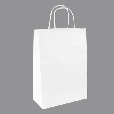 Cadeaux - Sacs papier kraft blanc 35 x 14 x H 44cm, 100g (x50) - LAVAL 1878