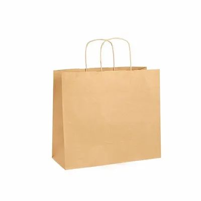 Gifts - Natural kraft paper bags 34 x 14 x H 29.5cm, 110g (x50) - LAVAL 1878