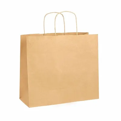 Cadeaux - Sacs papier kraft naturel 43 x 16 x H 33cm, 110g (x50) - LAVAL 1878