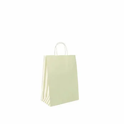 Gifts - Sage green kraft paper bags - LAVAL 1878