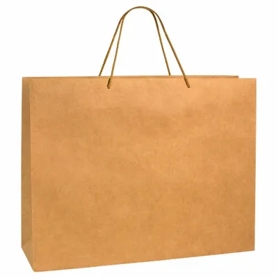 Gifts - Premium natural kraft paper bags 52 x 16 x H 40cm, 175g (x10) - LAVAL 1878