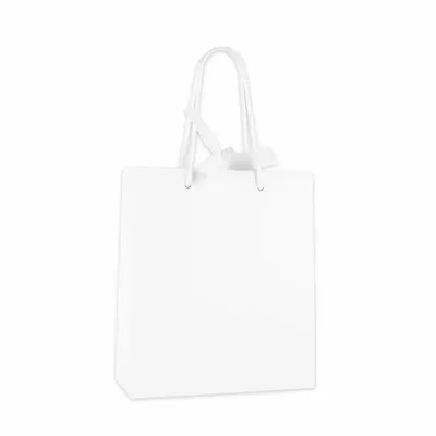 Cadeaux - Sacs papier satiné blanc - LAVAL 1878