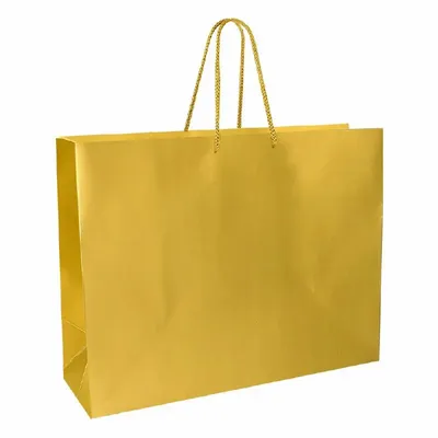 Gifts - Gold matte paper bags 53 x 14 x H 44cm, 190g (x10) - LAVAL 1878