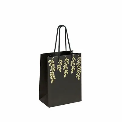 Cadeaux - Sacs papier mat noir - LAVAL 1878