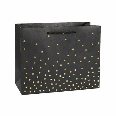Cadeaux - Sacs papier kraft noir - LAVAL 1878