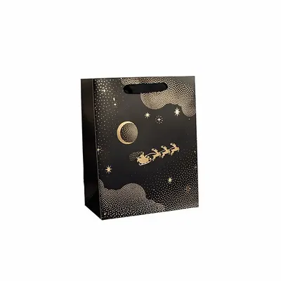 Gifts - Matte black paper bags - LAVAL 1878